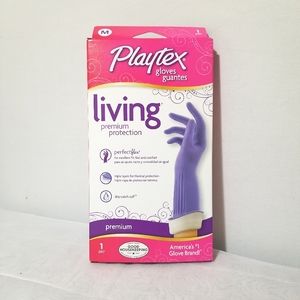 Playtex Living Drip Catch Cuff Gloves Premium Protection Reusable 1 pair medium
